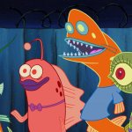 Spongebob weird fish