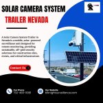 Solar Camera System Trailer Nevada