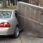 Couch doesn't fit in car