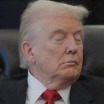 Trump sleepy