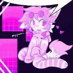 Femboy Boykisser Speech Bubble meme