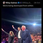 AOC Riley Gaines meme