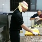 Cutting onions faster