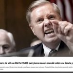 Lindsay Graham mad about being surveilled