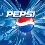 Pepsi 2008 soda crystal bacground