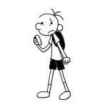 scared greg heffley