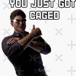 Johnny cage rickroll template