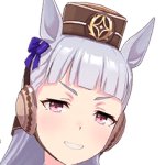Goldship face