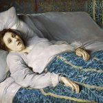 Woman clinging onto life