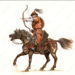 Mongolian archer