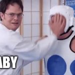 karate guy2 GIF Template