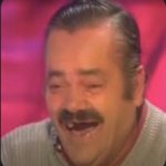 Man laughing template