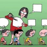 teacher cutting thoughts