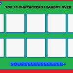 top 10 characters i fanboy over