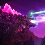 Miku x godzilla template