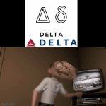 delta is a greek letter | image tagged in gifs,memes,funny,coincidence,increadibles | made w/ Imgflip video-to-gif maker