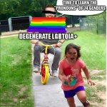 LGBTQ Chasing children