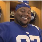 Dexter Lawrence Smiling