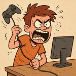 Person that raige quits