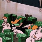Rich Daffy Duck meme