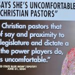 Aftyn Behn uncomfortable with  Christian Pastors