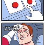 Democratic Struggles meme