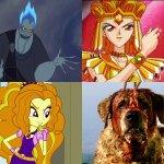Disney Horror Villains Collage Season 2