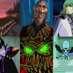 Disney Horror Villains Collage Season 3