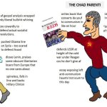 The virgin chomsky vs THE CHAD PARENTI