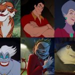 Disney Horror Villains Collage Season 5