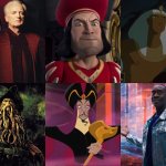 Other Disney Horror Villains Collage
