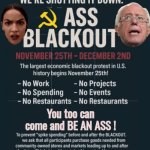 Bernie & AOC Ass Blackout