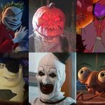 Disney Horror Villains Collage Season 14