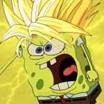 SPONGEBOB GOES GOKU FORM OF DRAGON BALL!