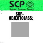 SCP SAFE WARNING
