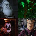 Disney Horror Villains Collage Season 19