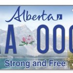 alberta license plate