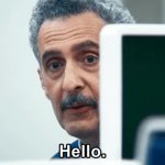 Severance Hello GIF Template