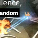 Silence random meme