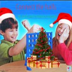 Another connect four meme I made | Connect the halls; The classic vertical Christmas is soon game | image tagged in blank connect four | made w/ Imgflip meme maker