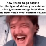 Do any of you remember MLG edits? I devoured that stuff back then! | how it feels to go back to watch the type of videos you watched as a kid (you were cringe back then but its better than most content nowadays) | image tagged in gifs,nostalgia,youtube,memes,relatable,oh wow are you actually reading these tags | made w/ Imgflip video-to-gif maker
