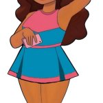 Kristine Sanchez (Cheerleader Attire)