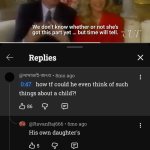 Trump talking about his newborn daughter inappropriately