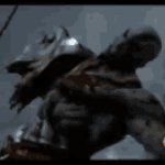 getting beat by kratos