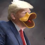 trump duck meme