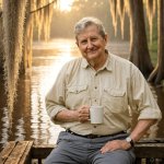 Senator John Kennedy in Louisiana Swamp