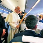 Pope with baseball bat