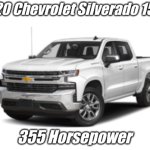 2020 chevrolet silverado 1500 With text