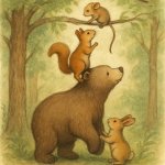 animals helping eachother