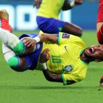 Neymar fall